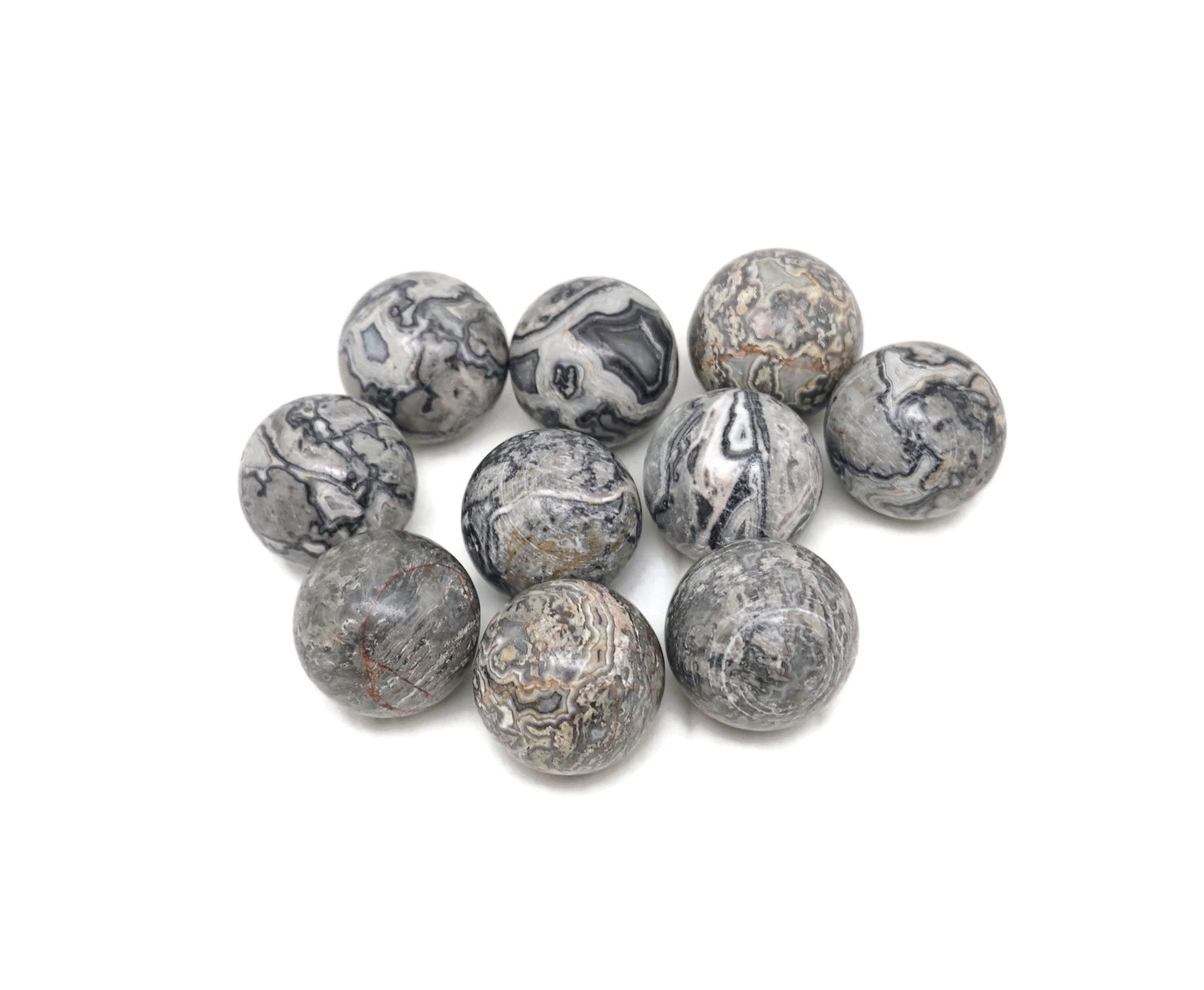 Picasso Jasper Sphere Gemstone - Crystal Ball - 20mm - SP1010