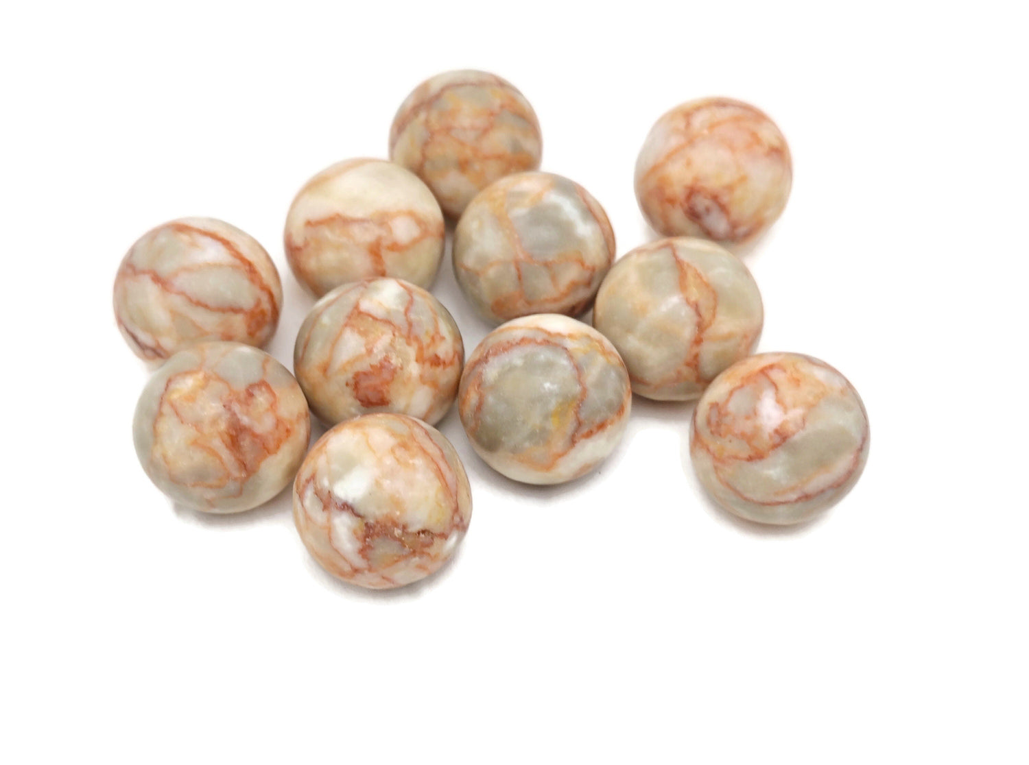 Red Network Jasper Sphere Gemstone - Red Vein Jasper - Crystal Ball - 20mm - SP1046
