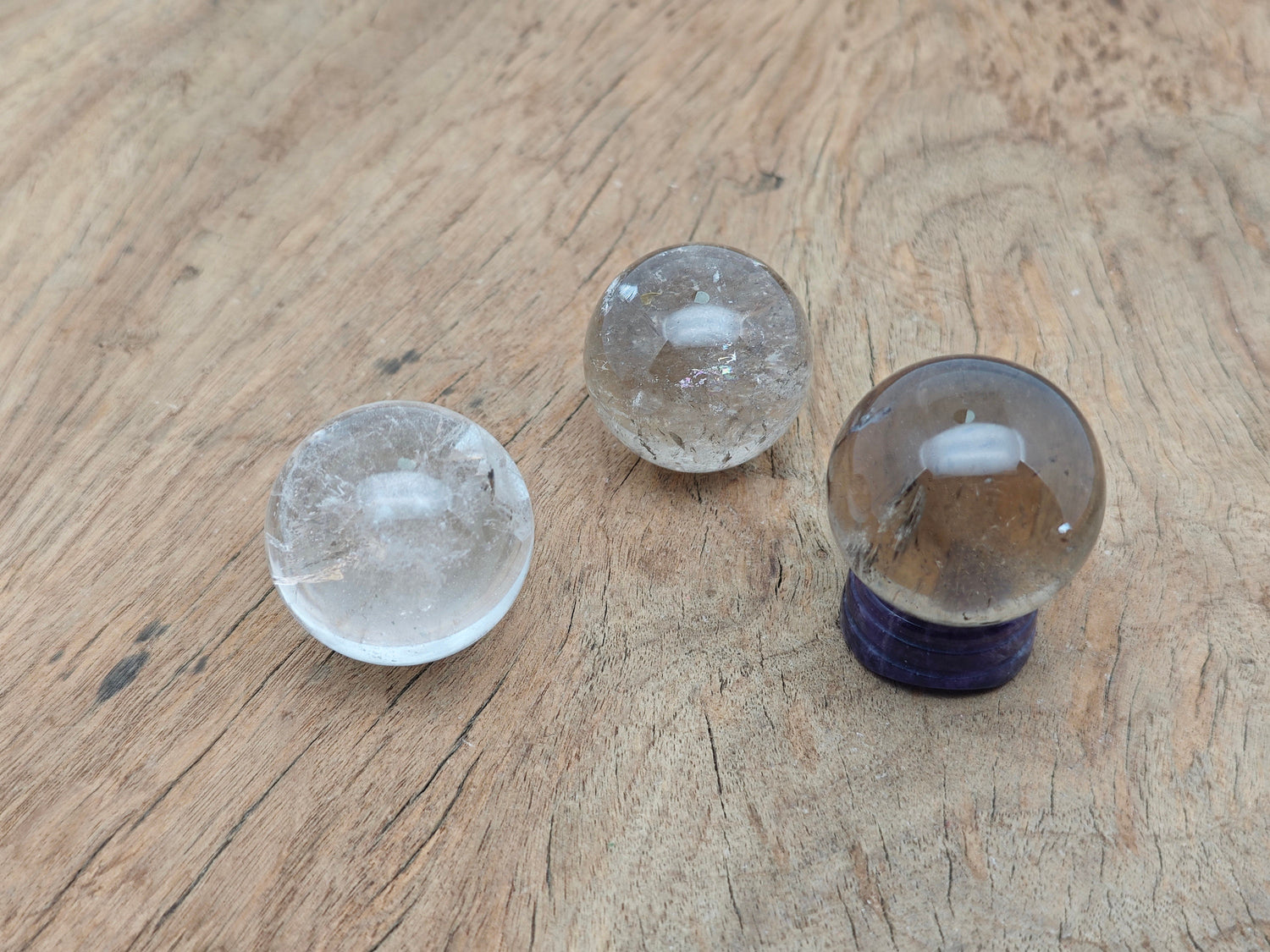 Smoky Quartz Sphere Gemstone - Crystal Ball - 35-40mm - BA1049