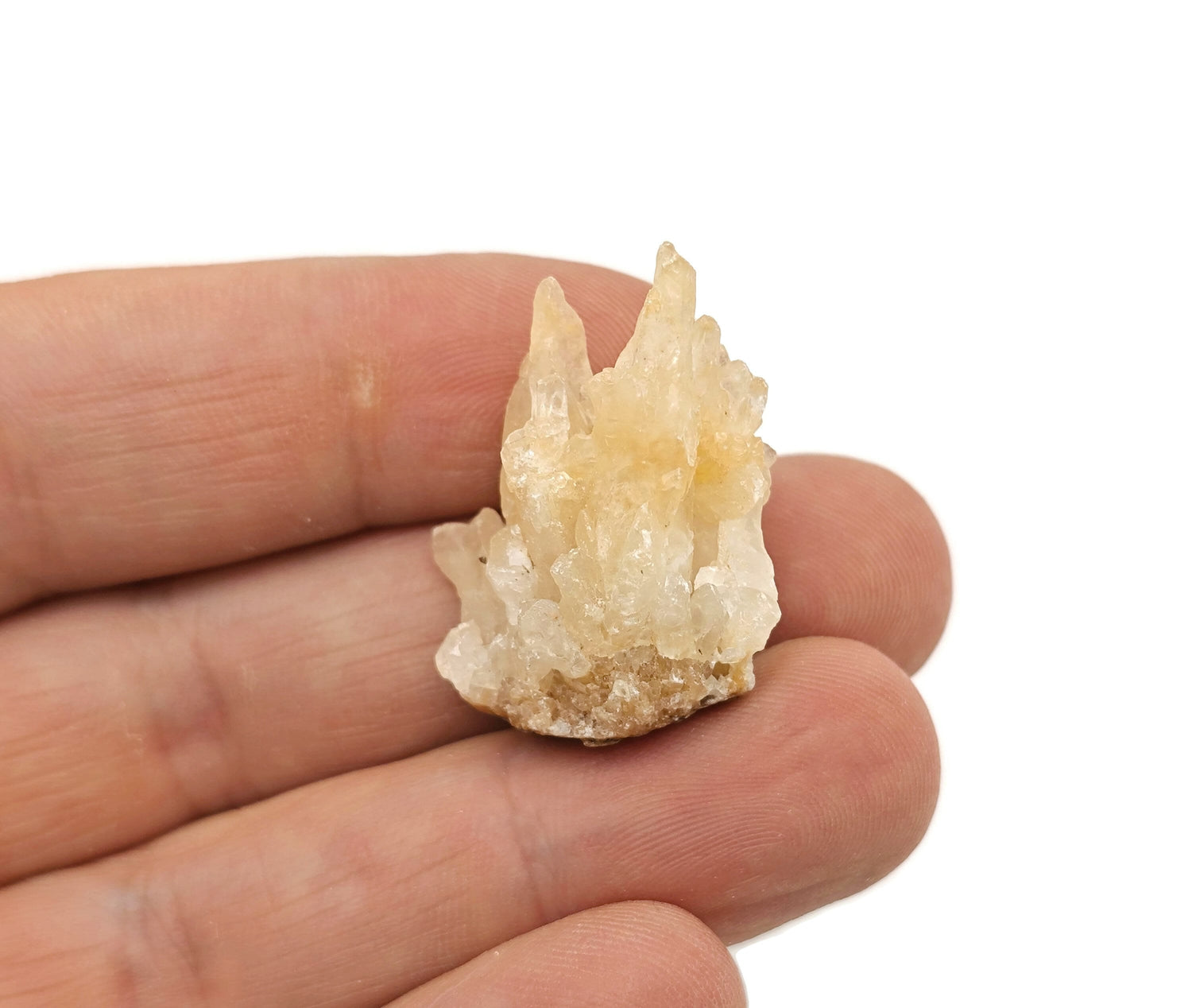 Yellow Calcite Druzy Cluster - Raw Calcite Druzy - FO1022