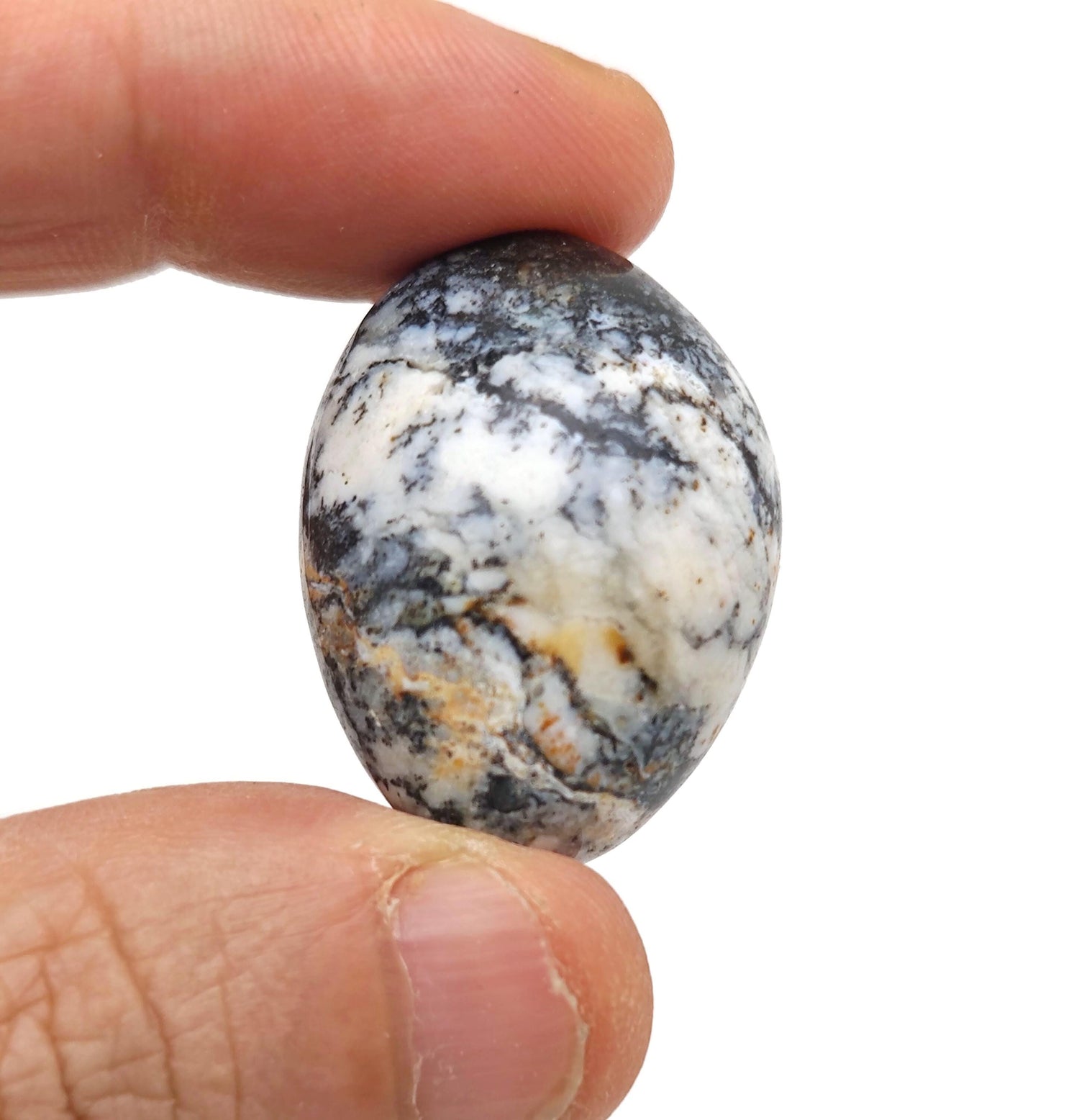 Cheetah Opal Tumbled Stone - Mexican Opal Stone - TU1334