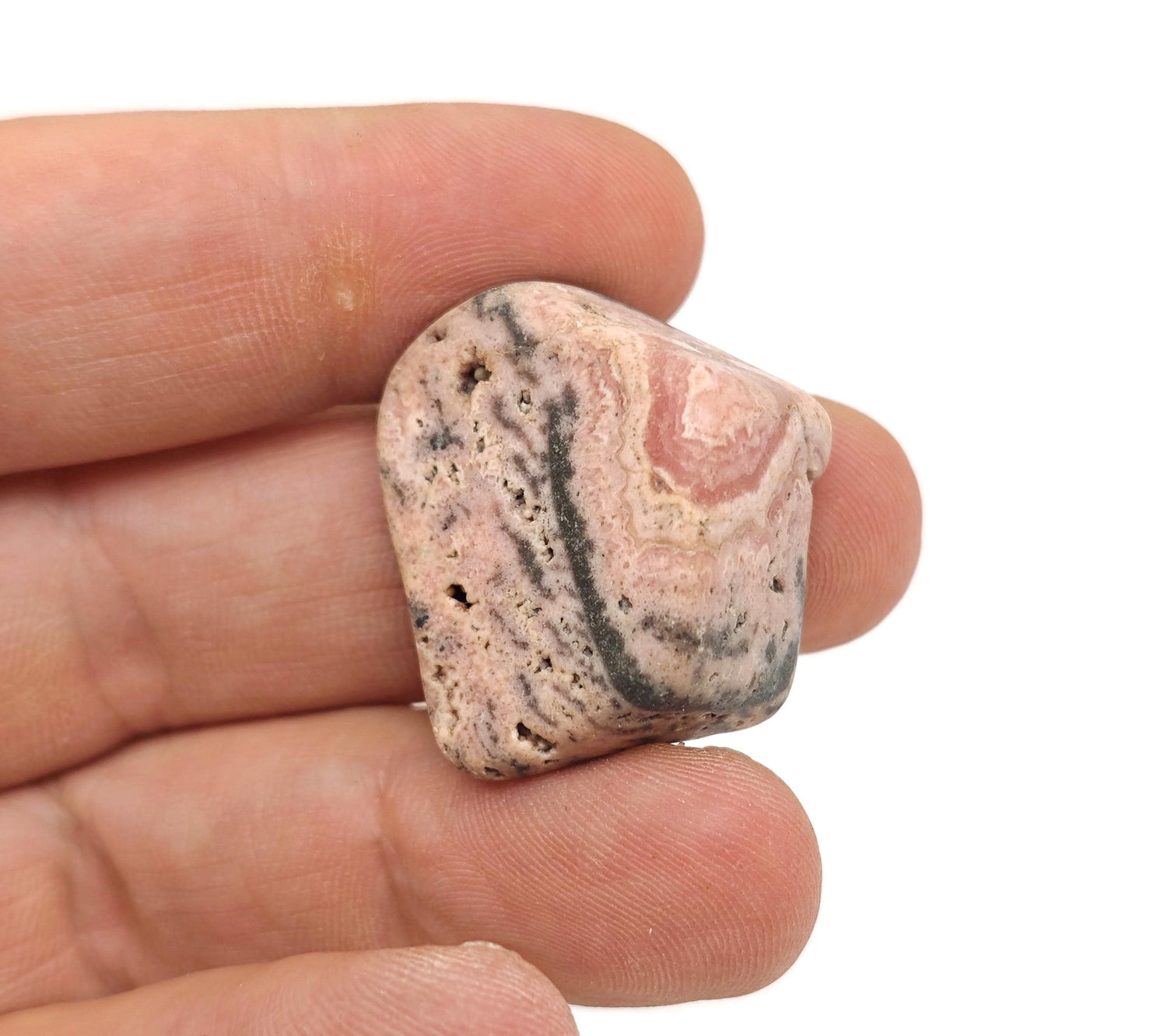 Rhodochrosite Tumbled Stone - TU1335
