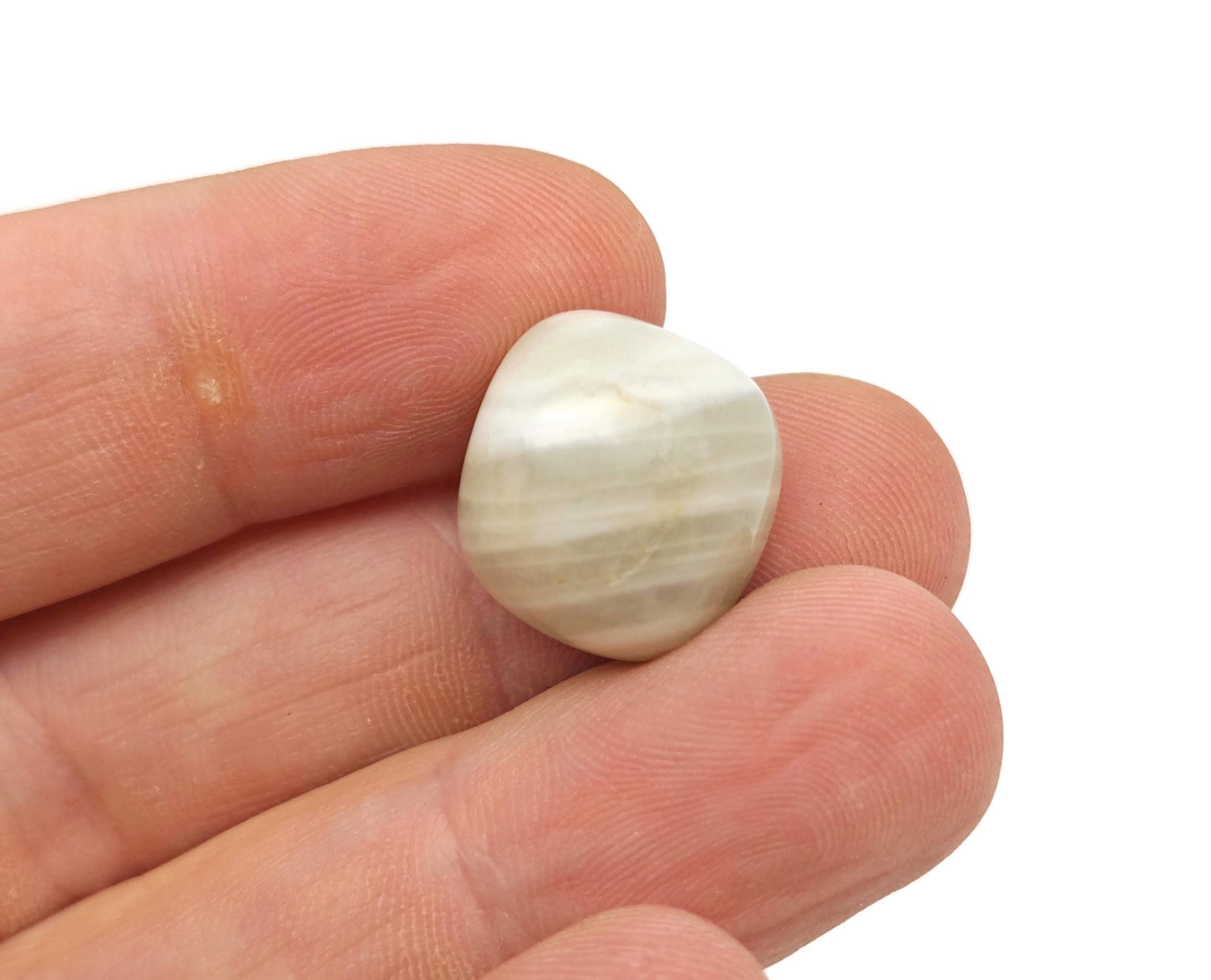 Green Moonstone Tumbled Stone - TU1323