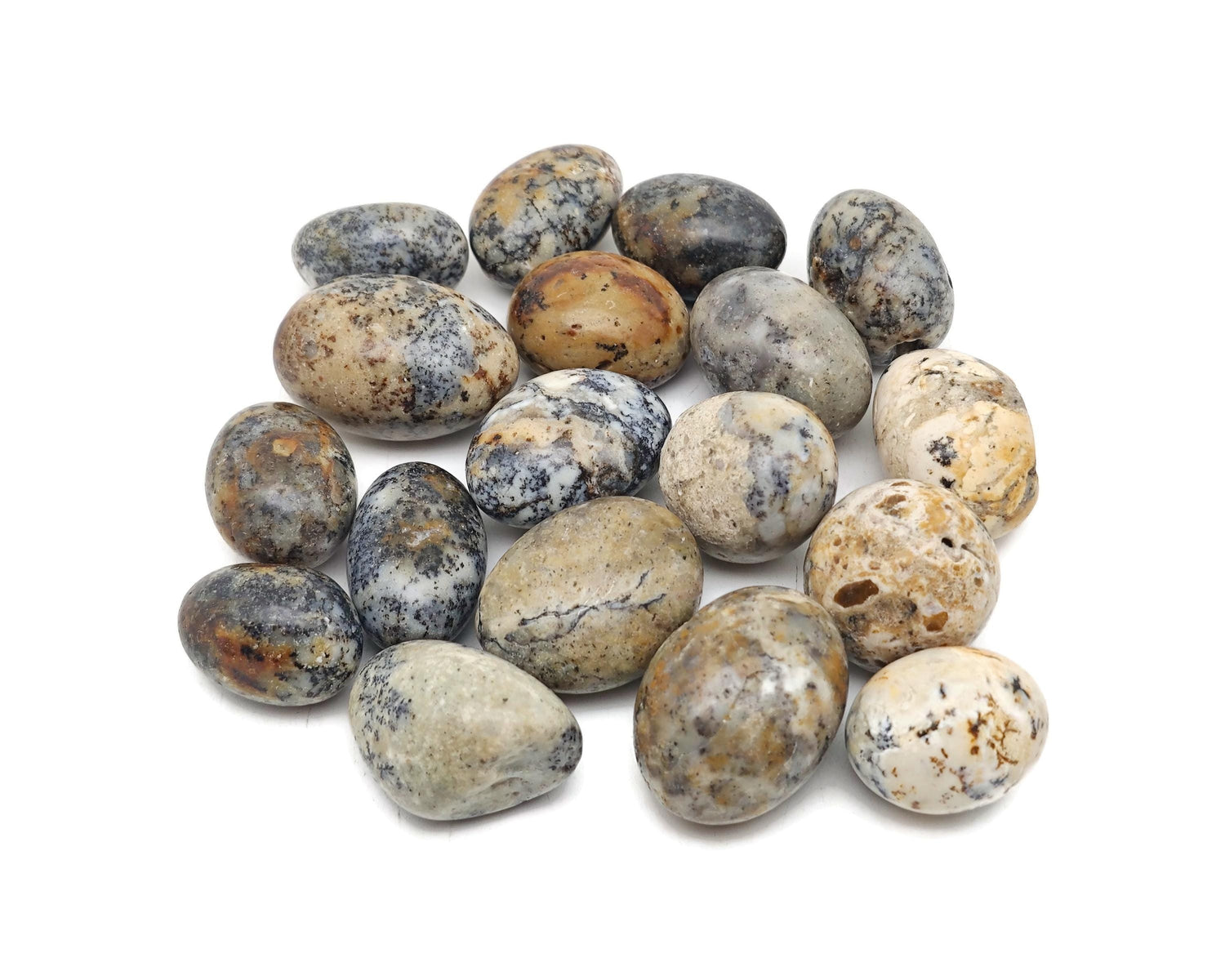 Cheetah Opal Tumbled Stone - Mexican Opal Stone - TU1334