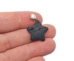 Lava Star Crystal Pendant from GemstoneGO featuring a spiritual stone with a star-shaped design and lava stone accents.