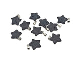 Lava Star Crystal Pendant featuring a spiritual stone with a star-shaped lava crystal on a silver chain.