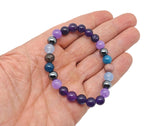 Handmade Heal gemstone bracelet with colorful stones, designed for positive intentions, by GemstoneGO.