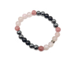 Handmade Dear Sister gemstone bracelet with colorful beads, designed as an intention bracelet by GemstoneGO.