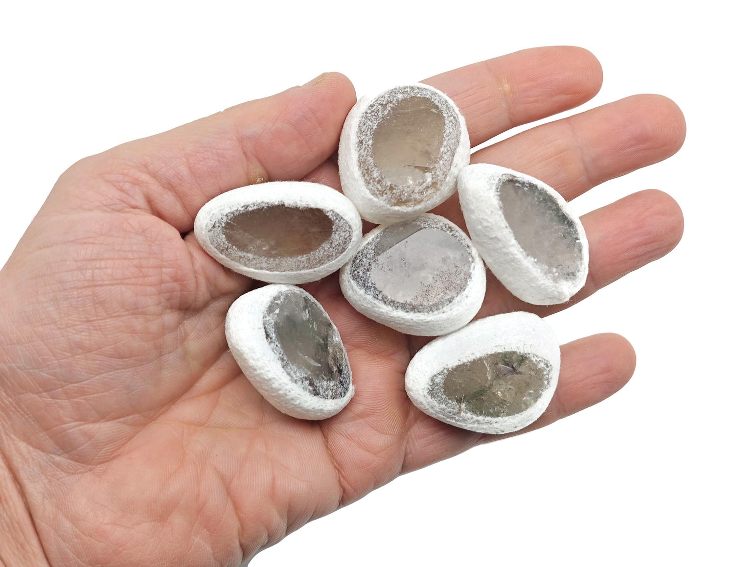 Smoky Quartz Seer Tumbled Stone - River Stone - FO1025