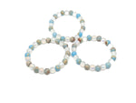 Handmade Grounded Spirit gemstone bracelet with colorful beads, designed for positive intentions and spiritual balance.