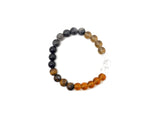 Handmade gemstone health bracelet with colorful beads from GemstoneGO, designed for positive intentions and wellness.