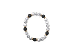 Handmade Release Negative gemstone bracelet with colorful beads and adjustable cord by GemstoneGO, designed for positive intentions.