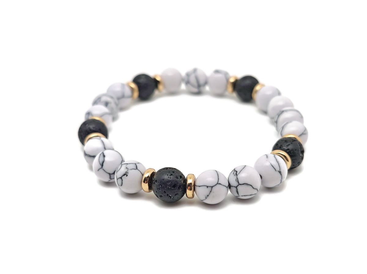 Handmade Release Negative gemstone bracelet with colorful beads, designed for intention and positive energy.