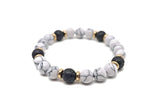 Handmade Release Negative gemstone bracelet with colorful beads, designed for intention and positive energy.