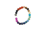 Handmade Fearless Gemstone Bracelet with colorful stones, designed for intention and empowerment by GemstoneGO.