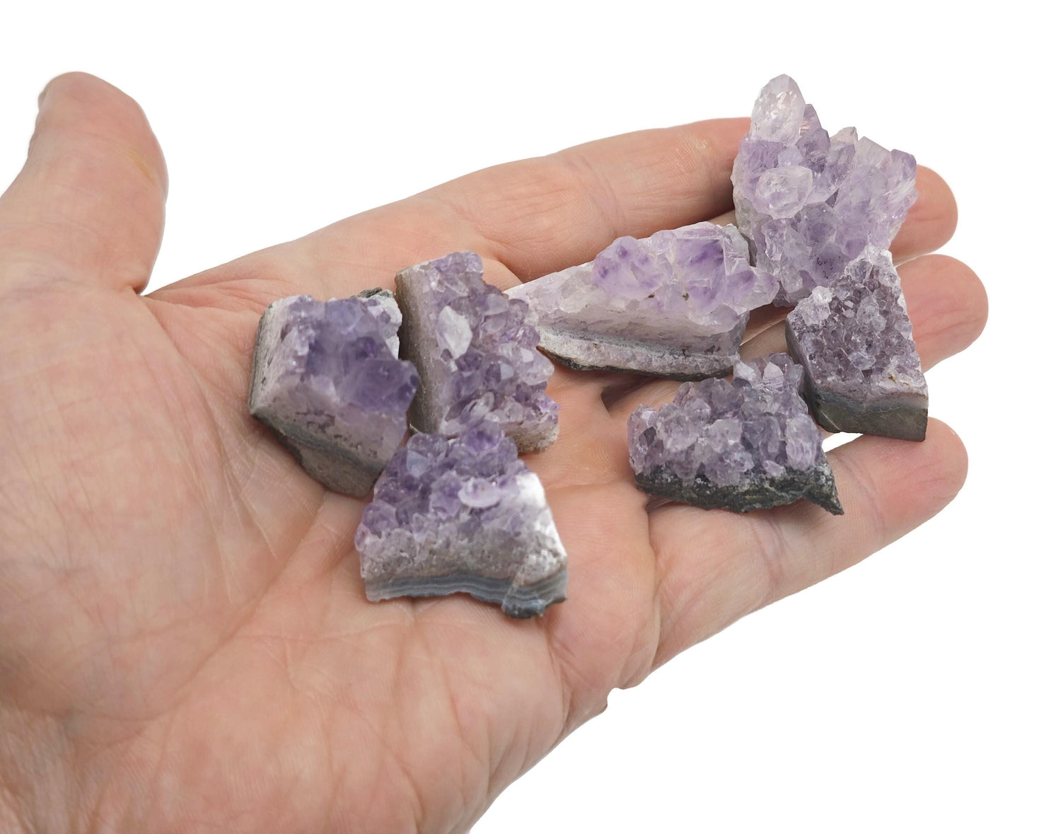 Amethyst Crystal Cluster - Raw Crystal - FO1030