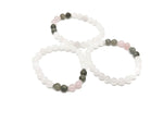 Handmade Balance Gemstone Bracelet by GemstoneGO featuring smooth beads and intention-setting design.