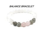 Handmade Balance Gemstone Bracelet with colorful beads from GemstoneGO, designed for intention and positive energy.