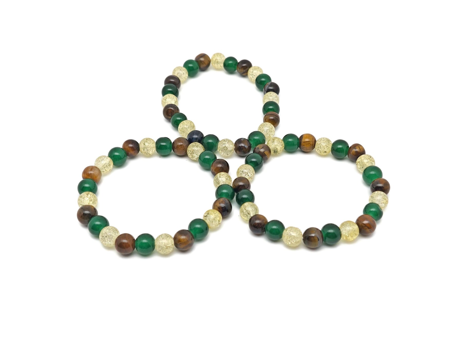 Handmade gemstone bracelet with colorful beads and charm, designed for self-esteem and positive intentions by GemstoneGO.