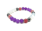 Handmade gemstone bracelet with colorful beads from GemstoneGO, designed as an intention or healing accessory.
