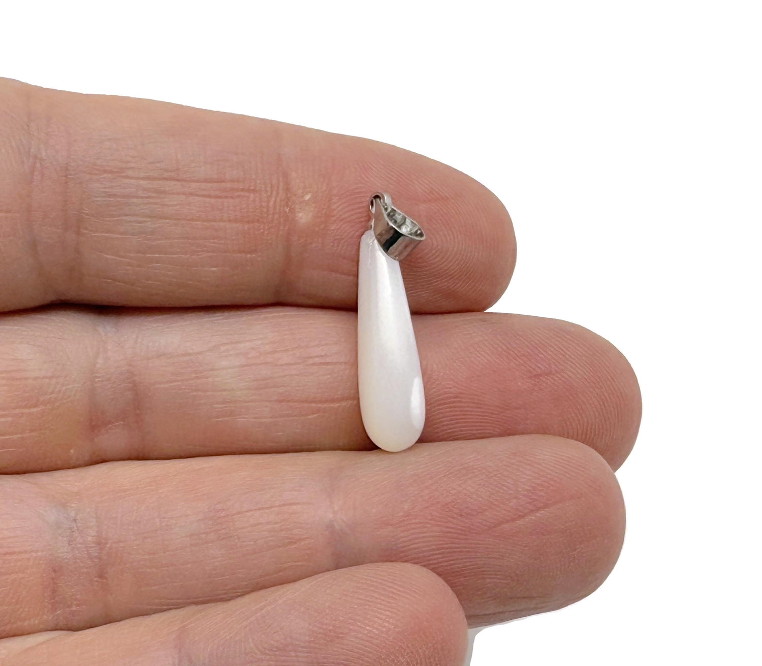 Natural Pearl Pendant - Sea Shell Pendant - Gemstone Pendant - NC1702