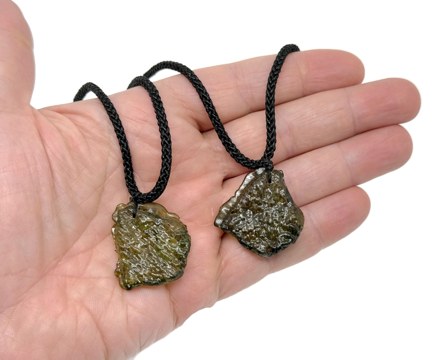Moldavite Necklace - Suthentic Moldavite Stone - Spiritual Growth - NC1717