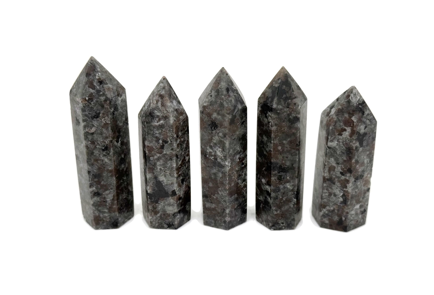 Yooperlite Obelisk Tower Crystal - Fluorescent Sodalite Stone - TW1118