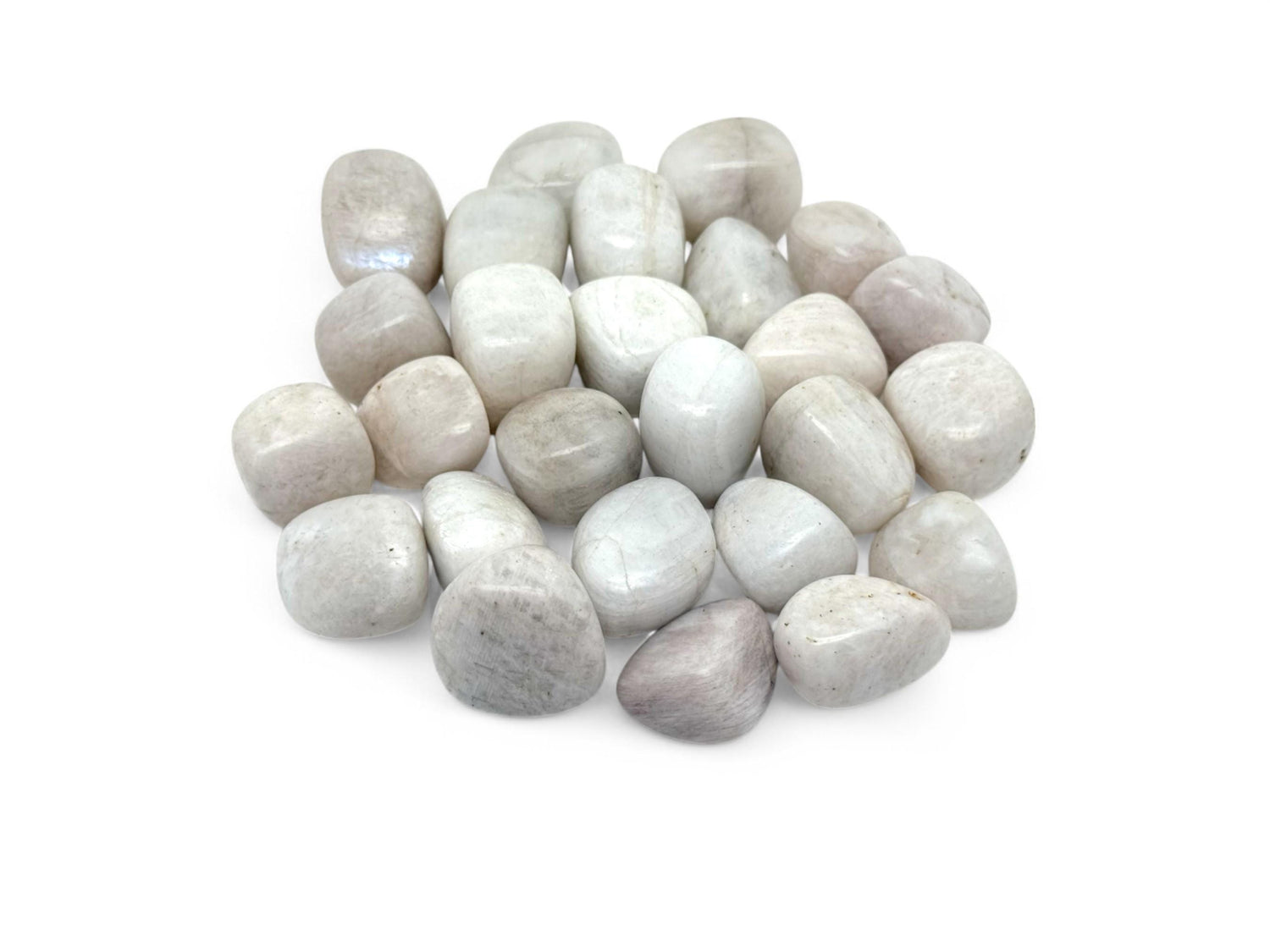 White Moonstone Tumbled Stone - TU1246