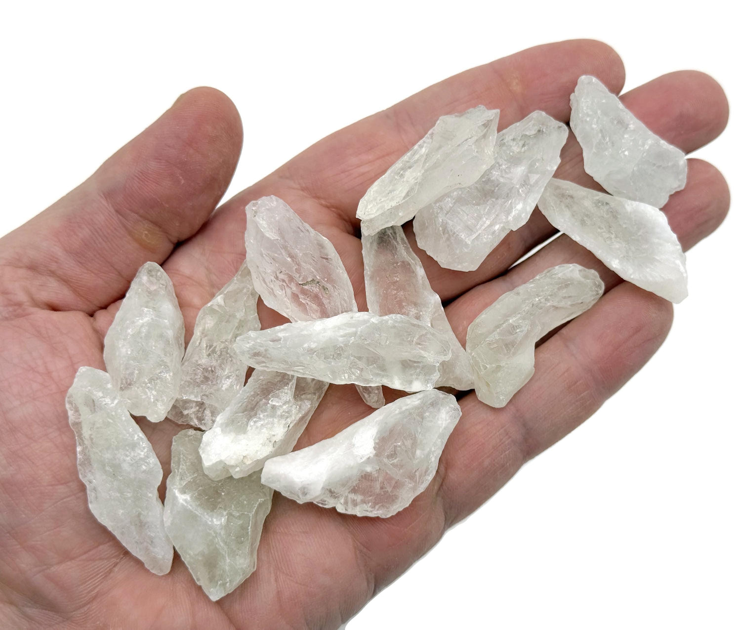 Raw Prasiolite Gemstone - Green Amethyst Stone - RA1414