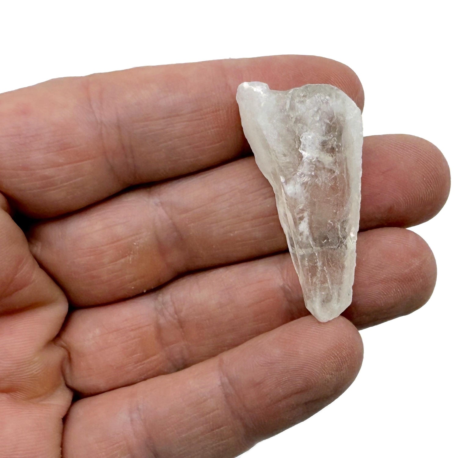Raw Prasiolite Gemstone - Green Amethyst Stone - RA1414