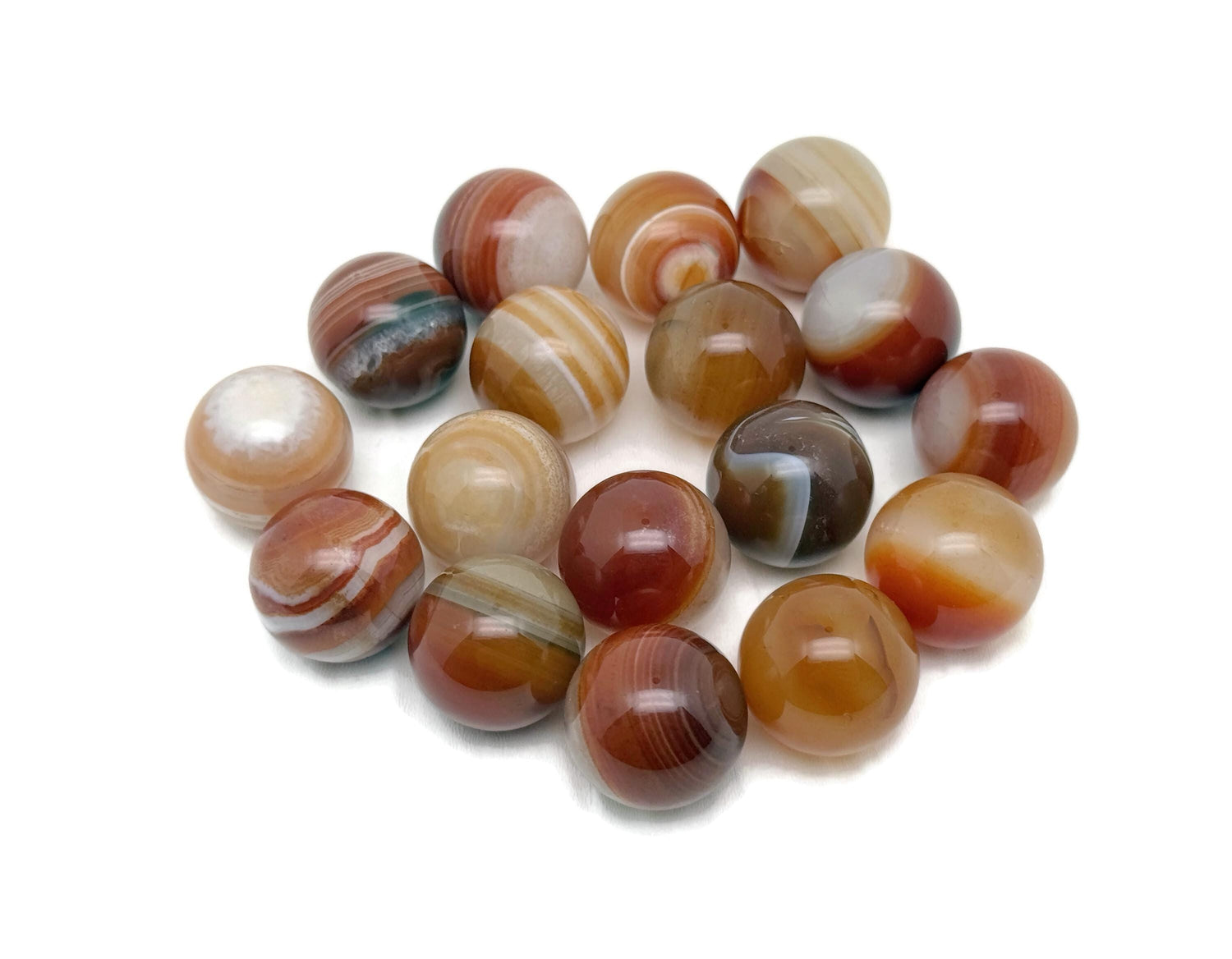 Sphère de cornaline AAA - Pierres de guérison - Sphère de cornaline naturelle 20 mm - SP1115