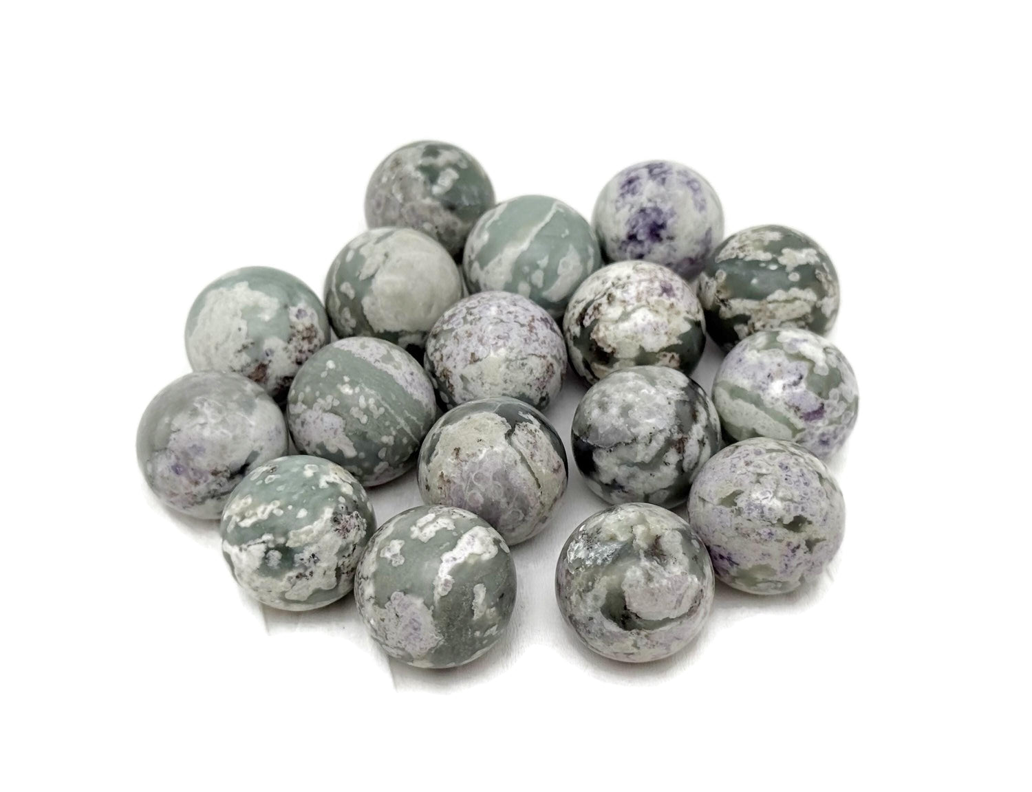 Peace Jade Sphere Gemstone - Crystal Ball - 20mm - SP1059