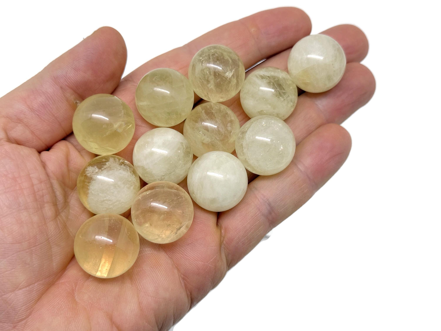 Citrine Sphere Gemstone - Crystal Ball - 20mm - SP1118