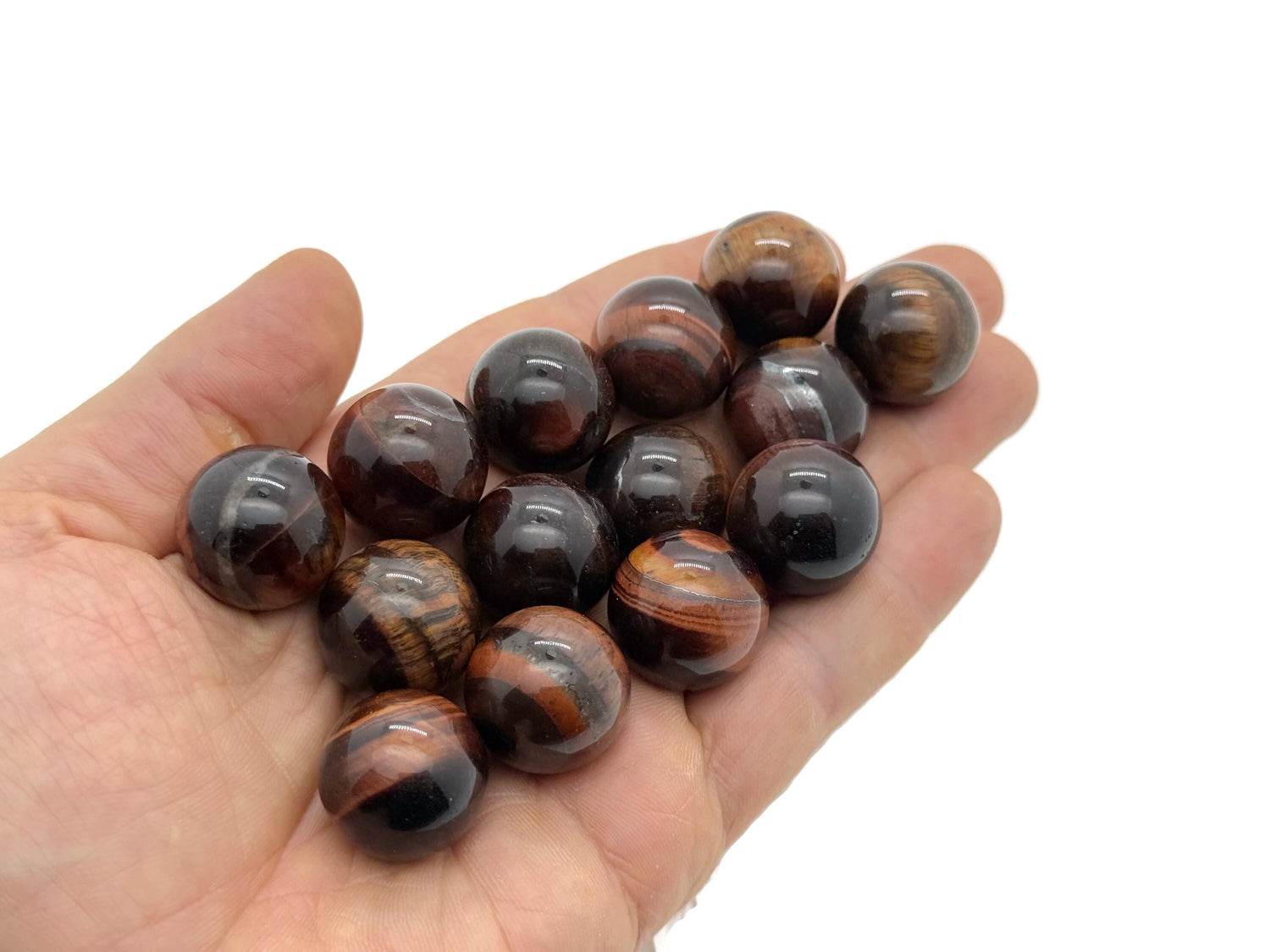 Red Tiger Eye Sphere Gemstone - Crystal Ball - 20mm - SP1055