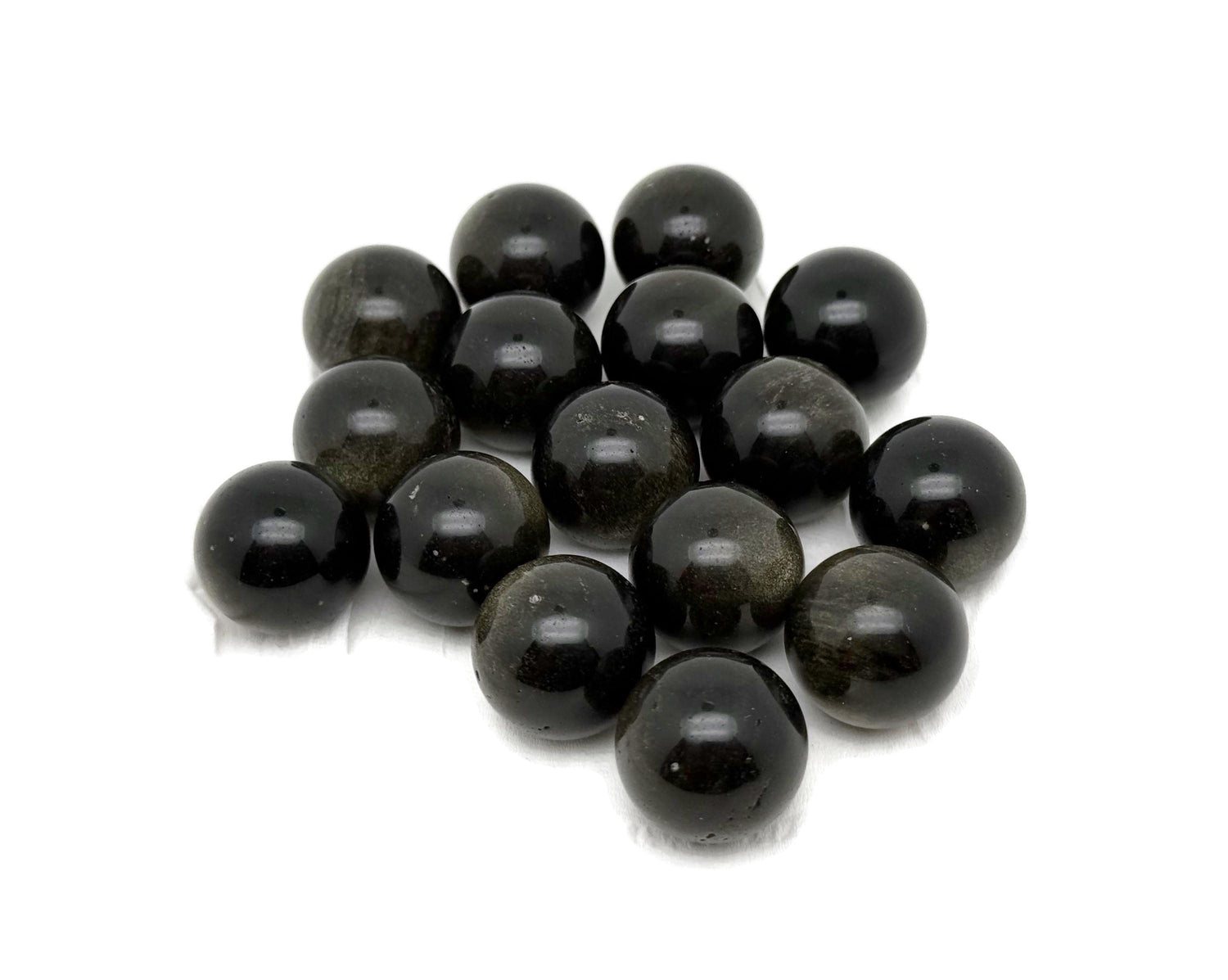 Golden Sheen Obsidian Sphere Gemstone - Crystal Ball - 20mm - SP1064