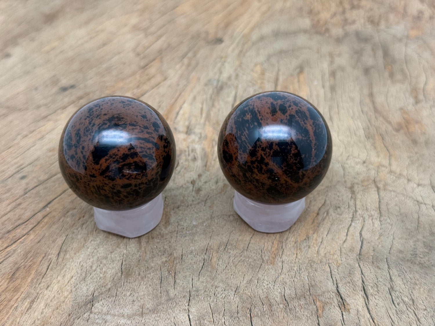 Mahogany Obsidian Sphere Gemstone - Crystal Ball - 40-50mm - BA1072