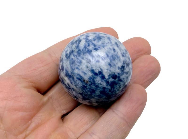 Blue Spot Jasper Sphere Gemstone - Crystal Ball - 40-50mm - BA1064