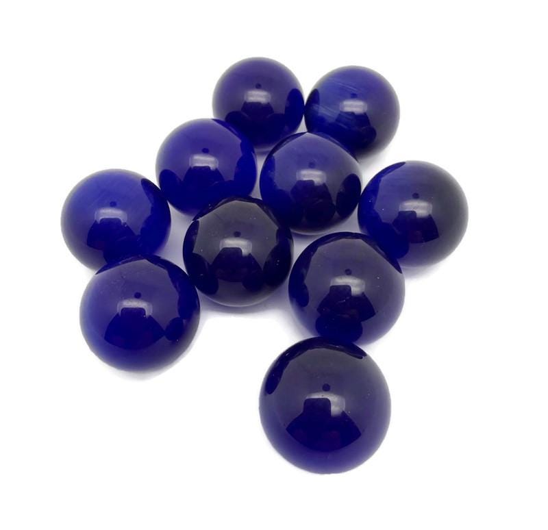 Sapphire Blue Cats Eye Sphere Gemstone - Crystal Ball - 20mm - SP1101