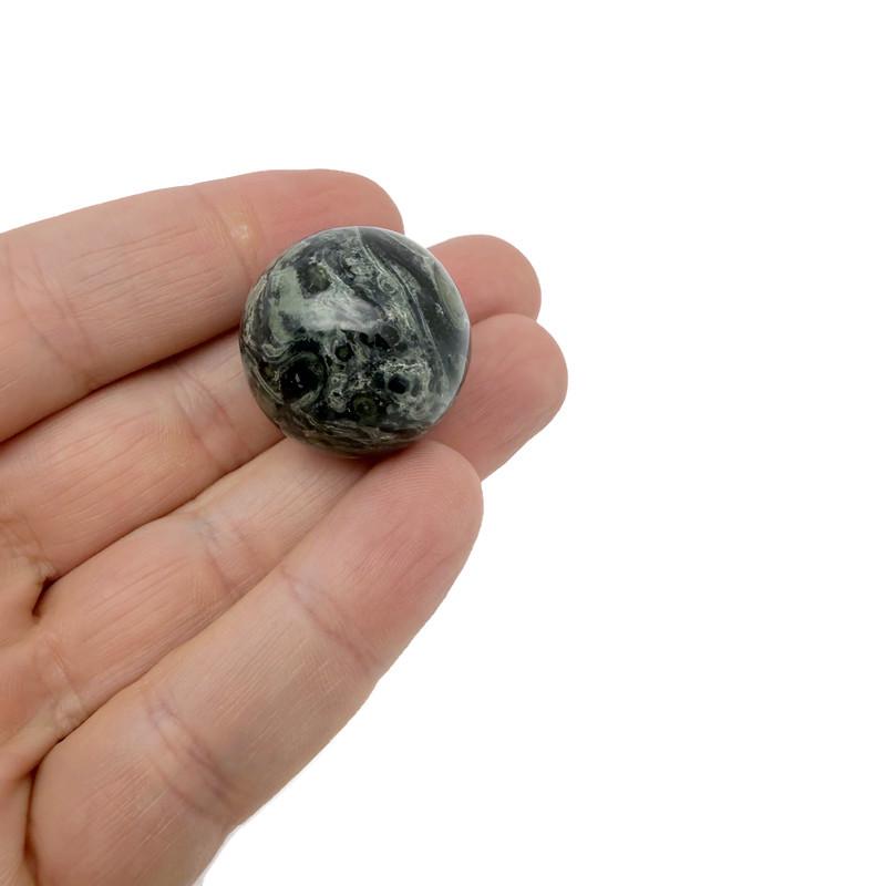 Kambaba Jasper Sphere Gemstone - Crystal Ball - 25mm - SP1167