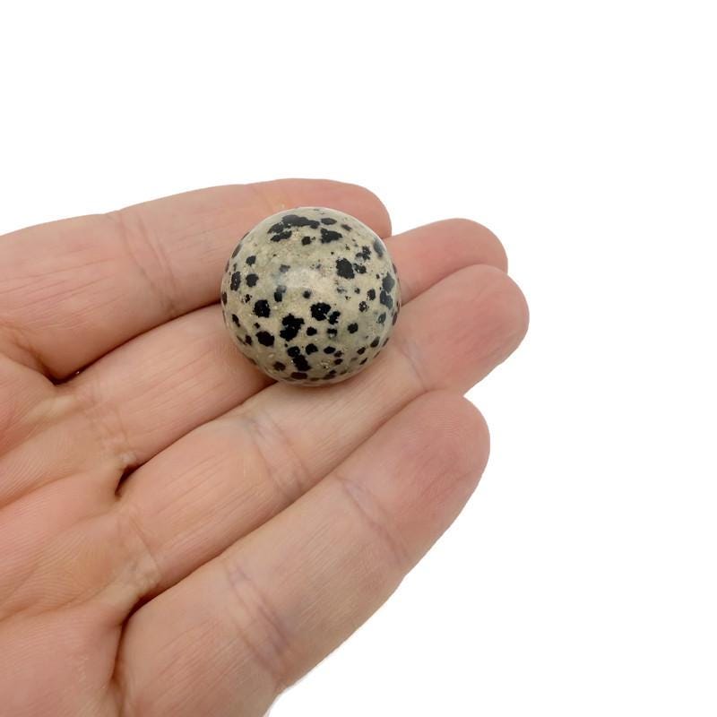 Dalmatian Jasper Sphere Gemstone - Crystal Ball - 25mm - SP1171