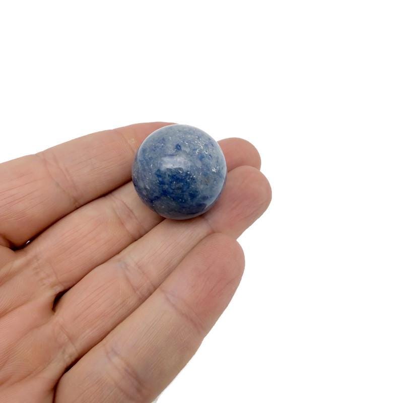 Blue Aventurine Sphere Gemstone - Crystal Ball - 25mm - SP1175