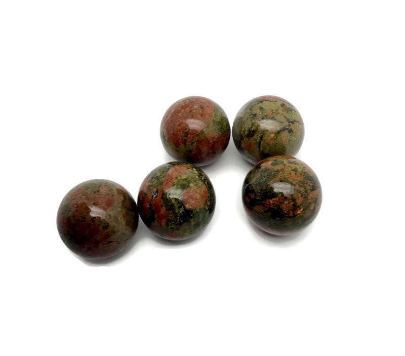 Unakite Sphere Gemstone - Crystal Ball - 25mm - SP1179