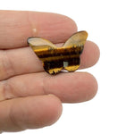 Handmade crystal butterfly drilled beads with animal figure design, 30mm size, in mixed colors from GemstoneGO.