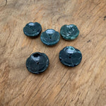 Moss agate crystal flower-shaped incense holder from GemstoneGO, designed for cleansing and relaxation.