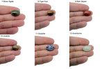 Oval Crystal Beads from GemstoneGO, 18mm mixed color beads for bracelet and necklace making, sparkling and translucent.
