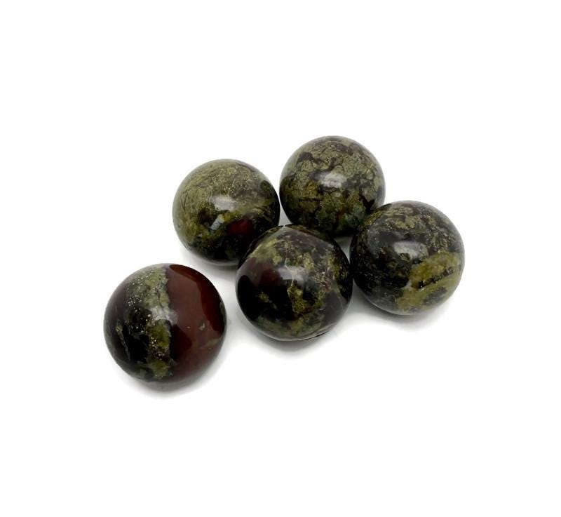 Dragon Blood Jasper Sphere Gemstone - Crystal Ball - 25mm - SP1174