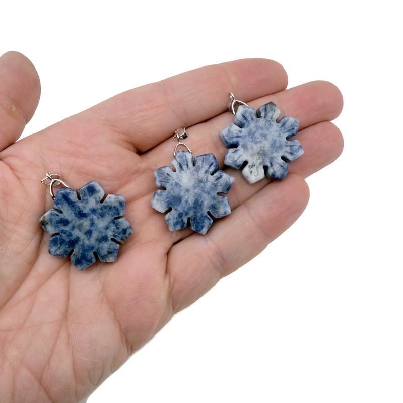 Sodalite Gemstone Pendant - Healing Stone - NC1926