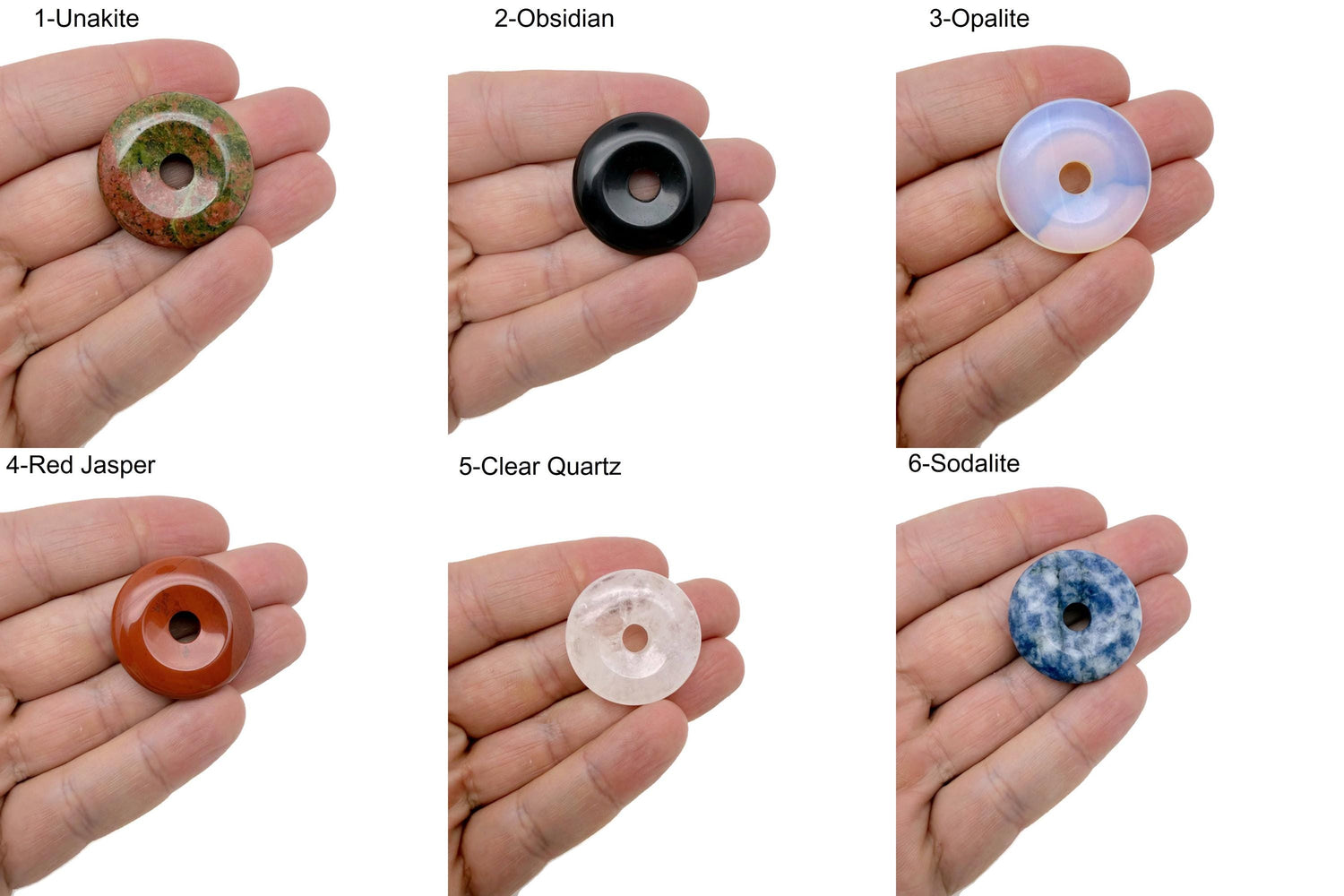 Dona de Cristal - Piedra Pi - Regalos - 30mm - MIX