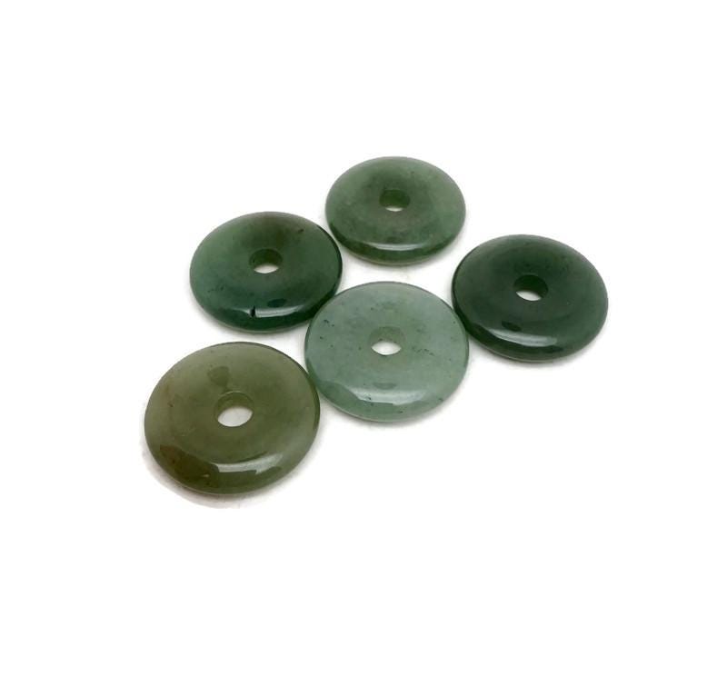 Dona de Cristal de Aventurina - Piedra Pi - 30mm - DO1096